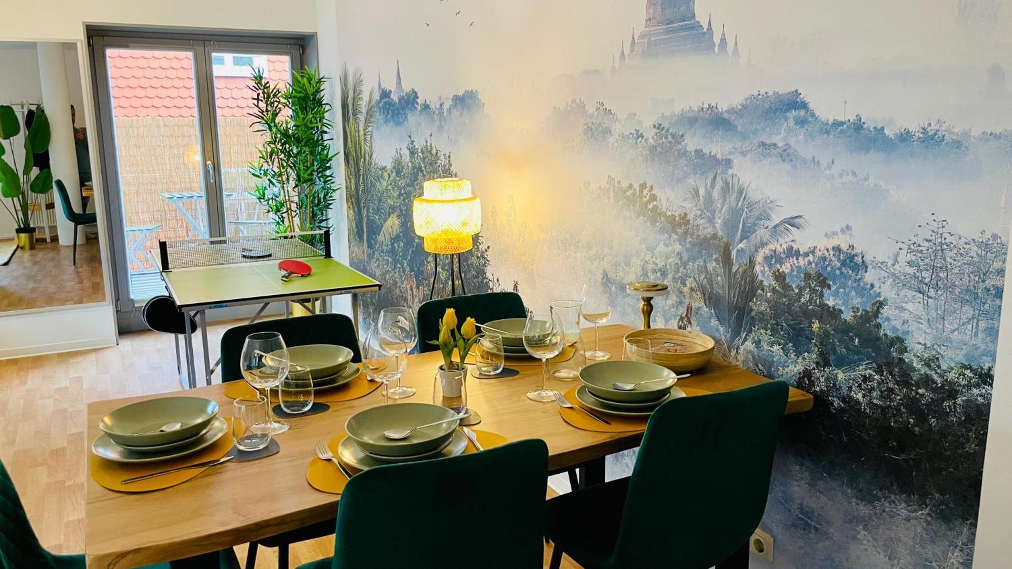 Fewozauber - Dom Suite, Zentral, 7 Pers, 4 Zimmer, Design, Family, Haustier *